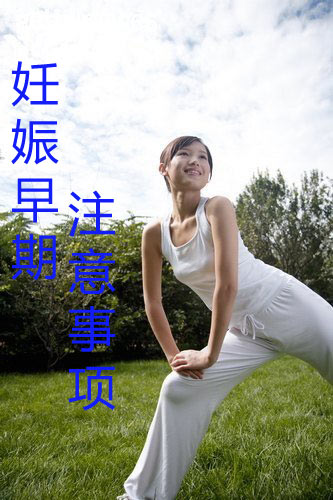 妊娠早期注意事项